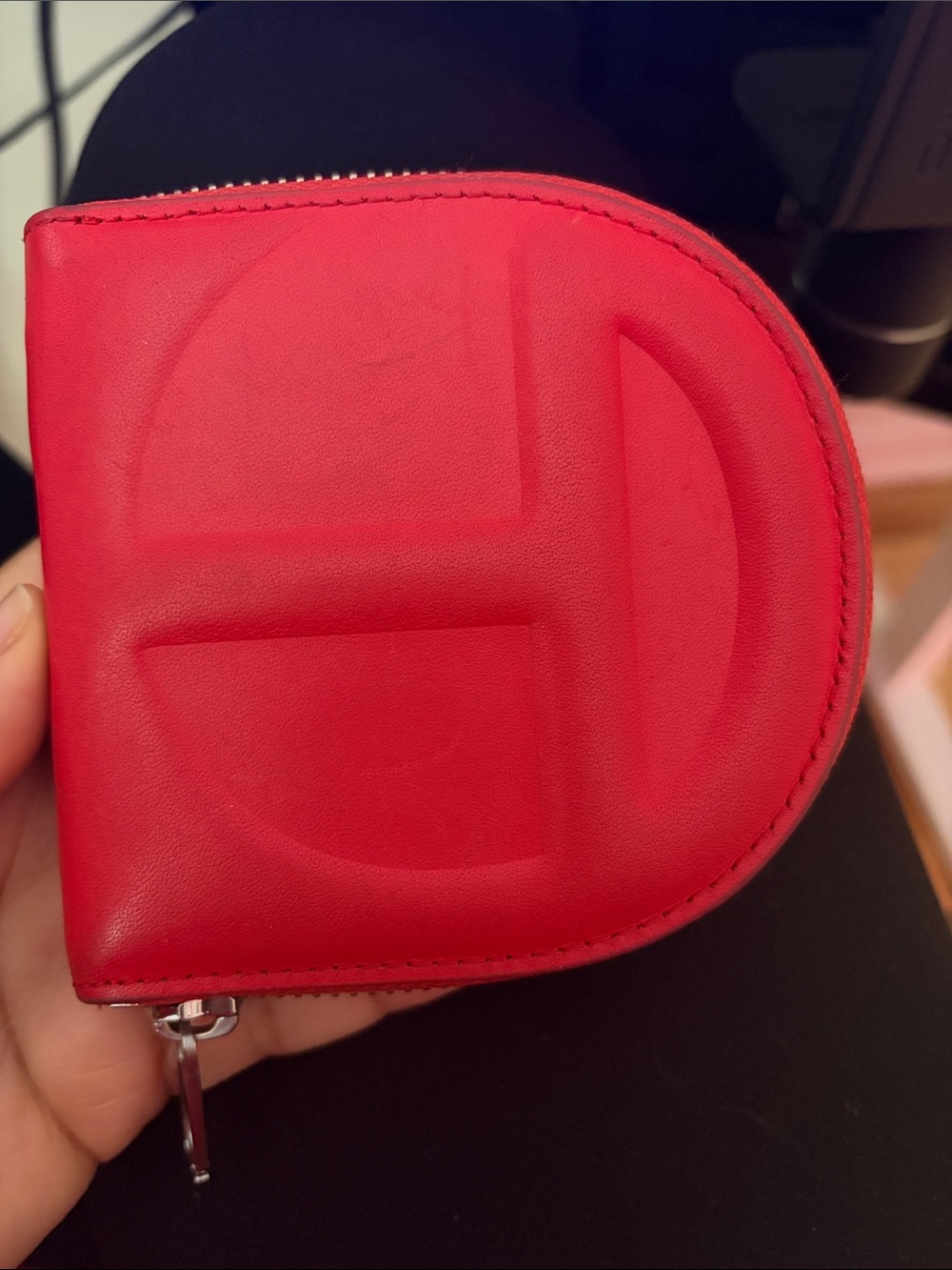 Telfar Red Wallet